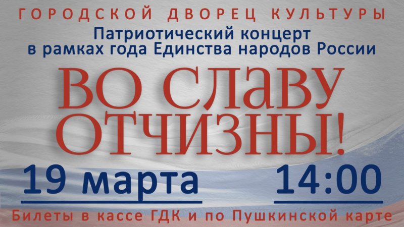 Патриотический концерт