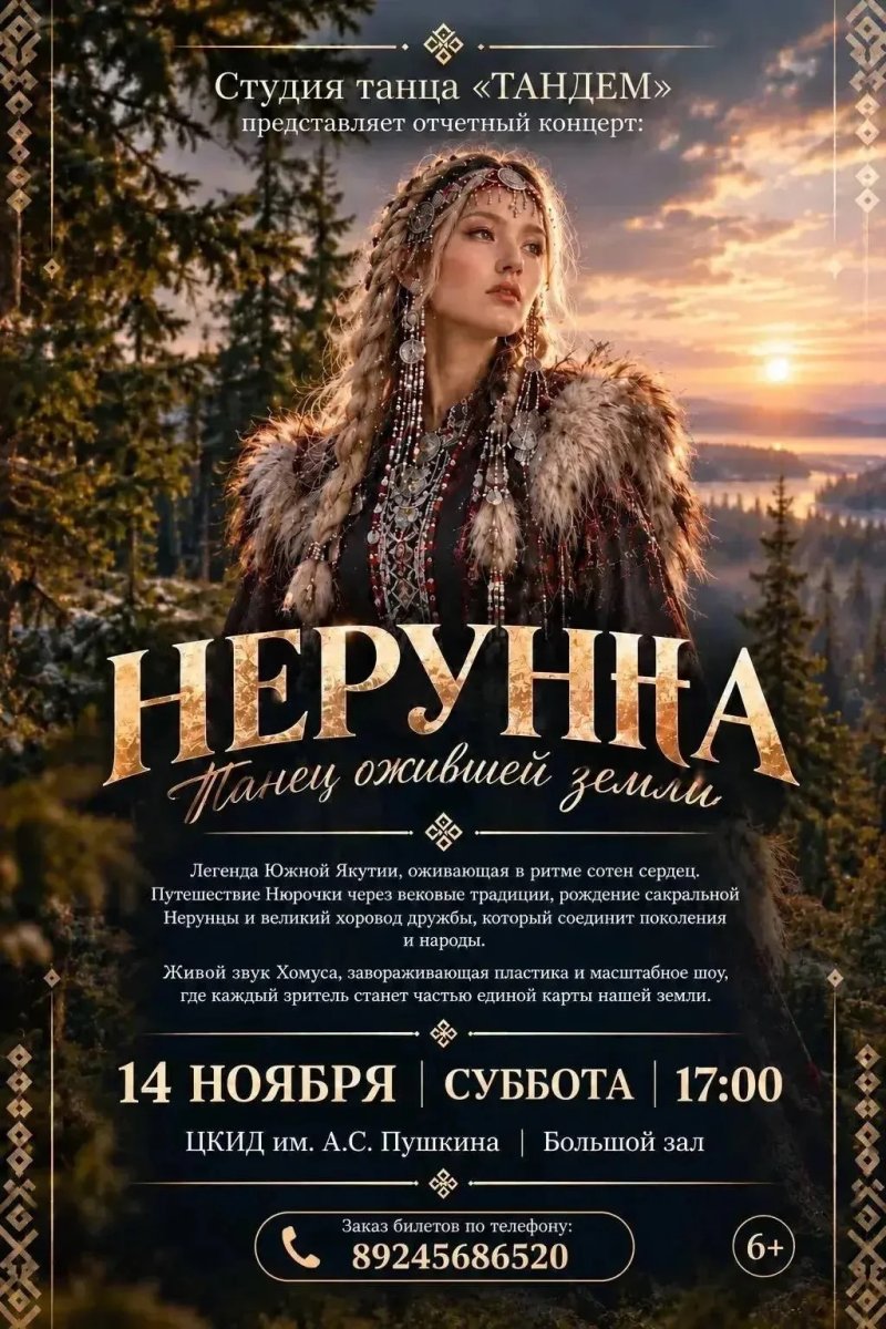 Отчетный концерт Студии танца «Тандем»