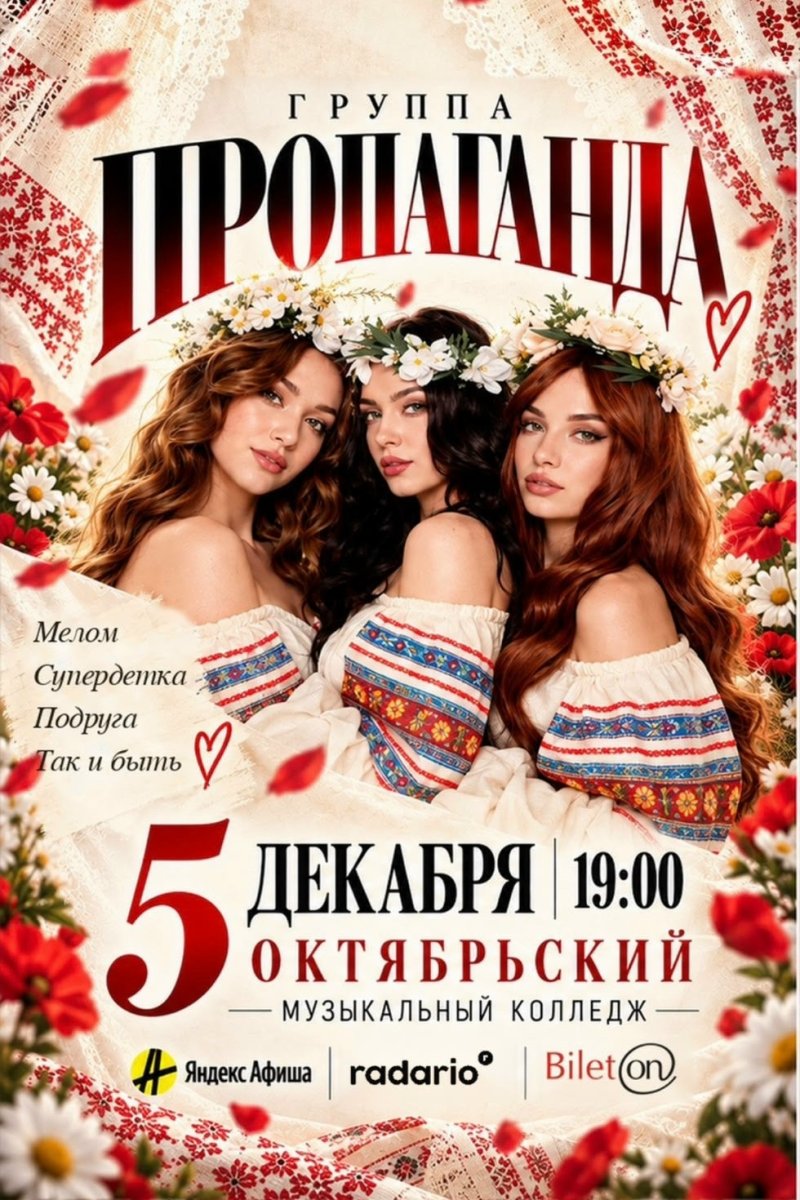 Концерт группы «Пропаганда»