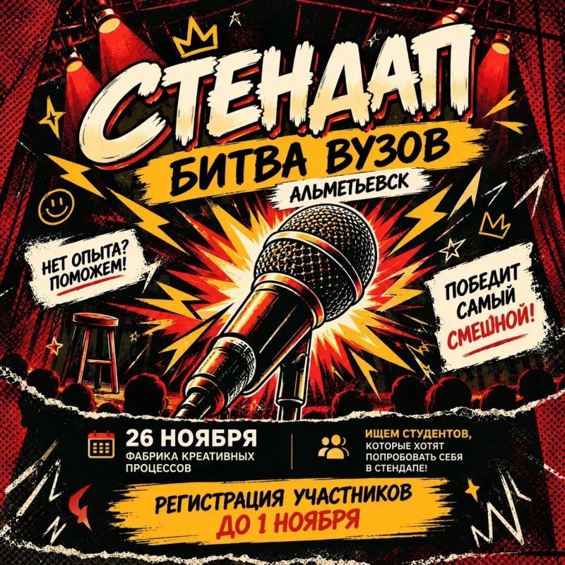 Стендап: Битва вузов Альметьевска