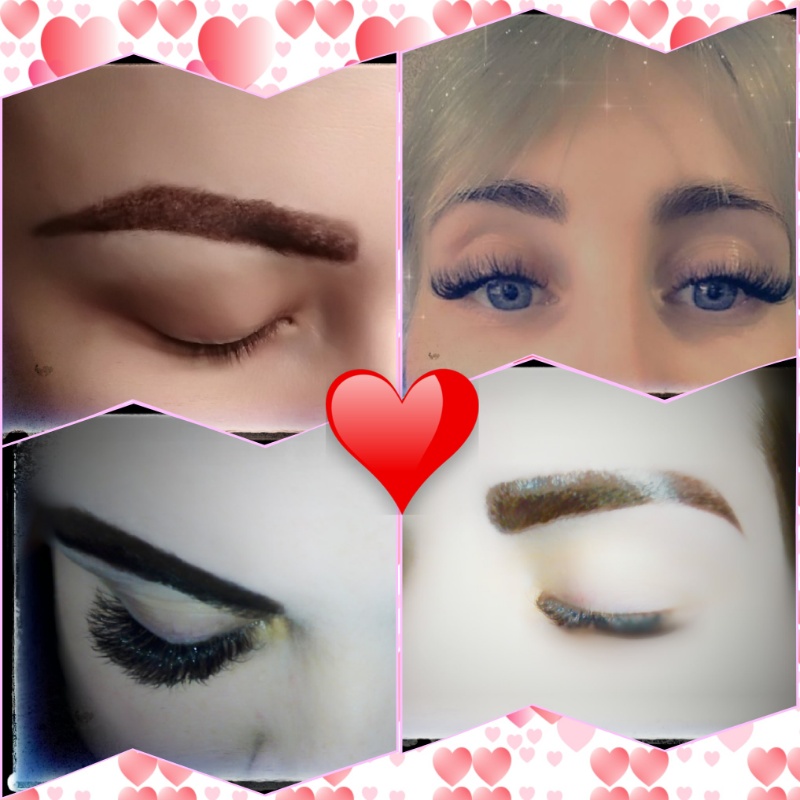 Наращивание ресниц и архитектура бровей 