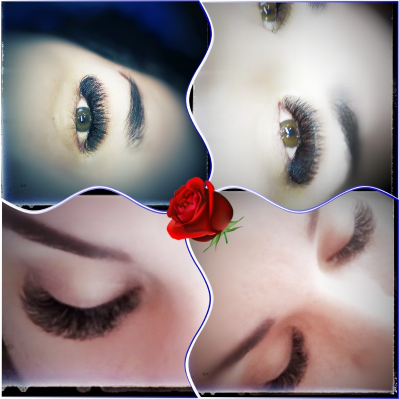 Наращивание ресниц и архитектура бровей 