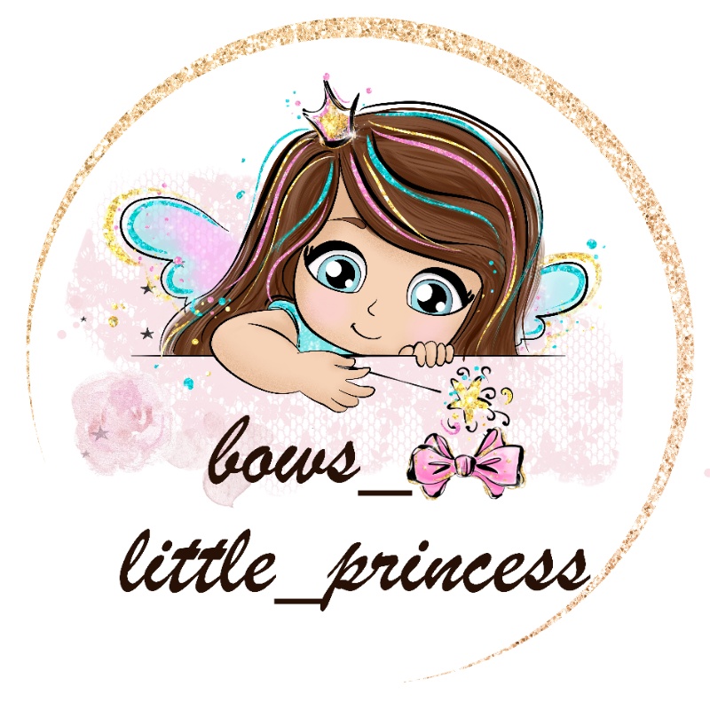 логотип компании Бантики для принцесс