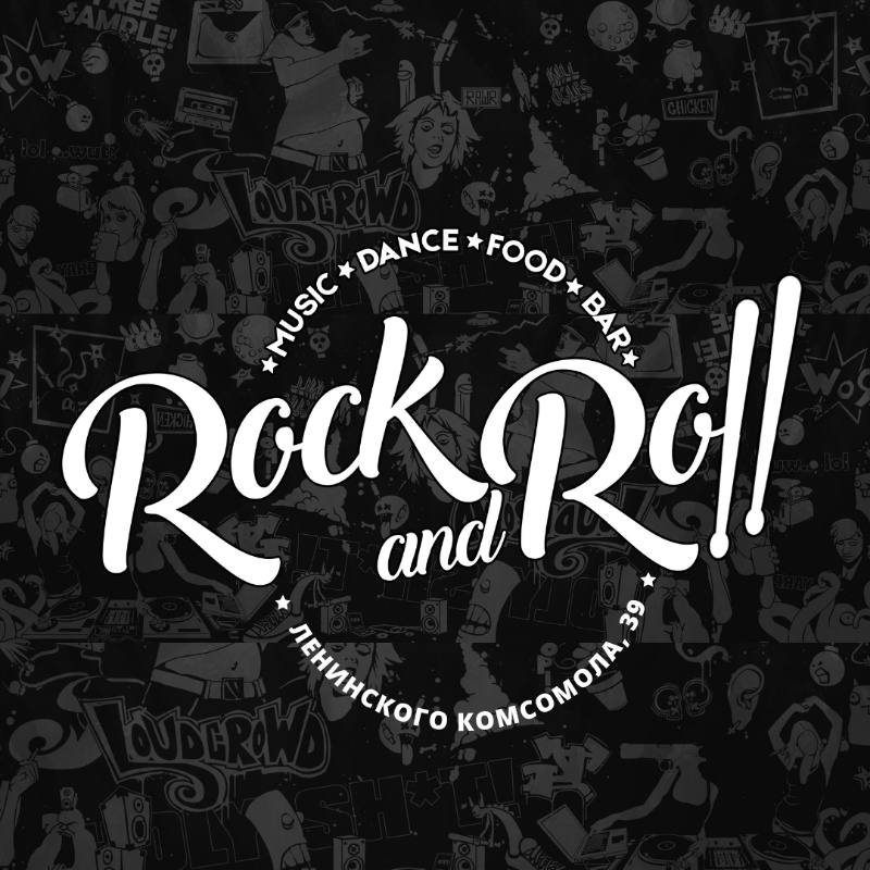 логотип компании Rock and Roll bar