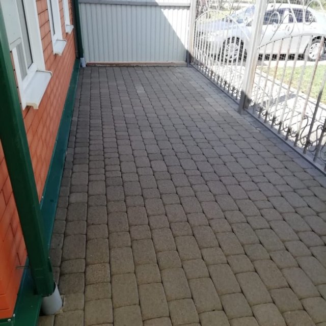 Мойка тротуарной плитки в Курганинске