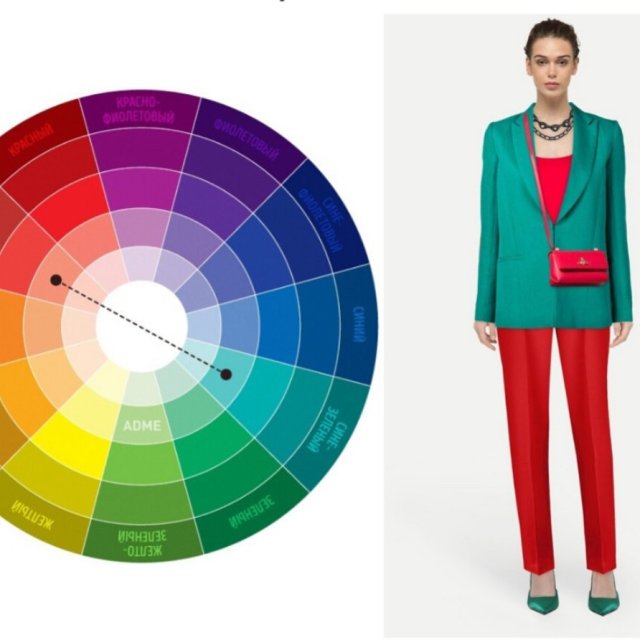 Как сочетать цвета в одежде?