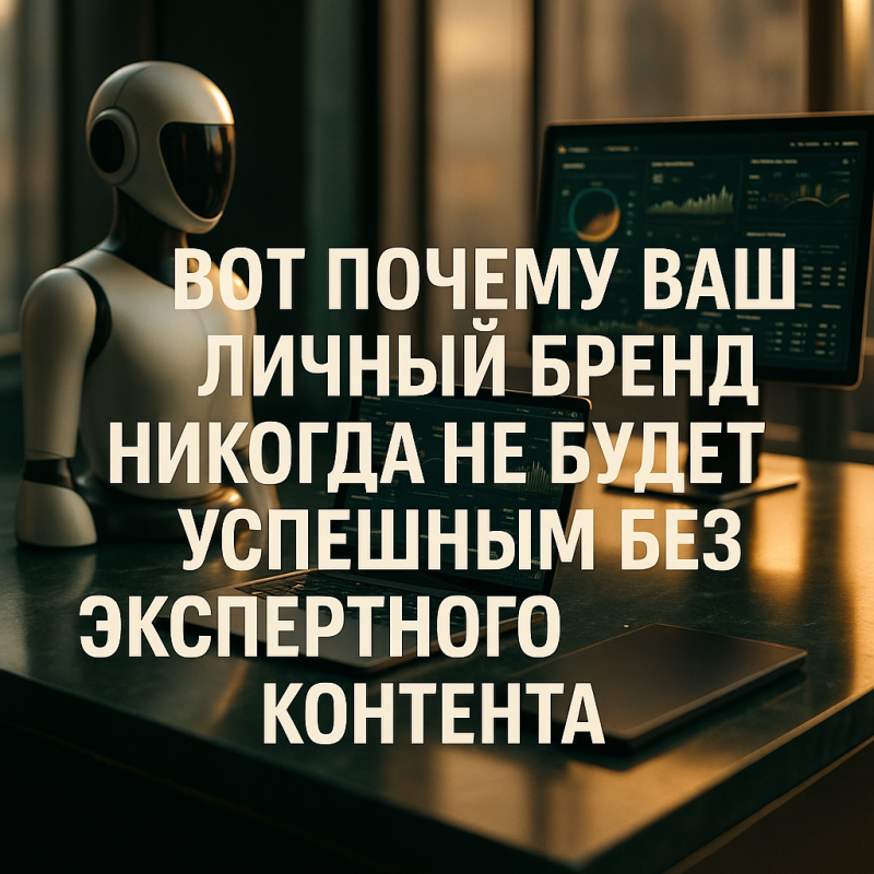 Вот почему ваш личный бренд никогда не будет успешным без экспертного контента
