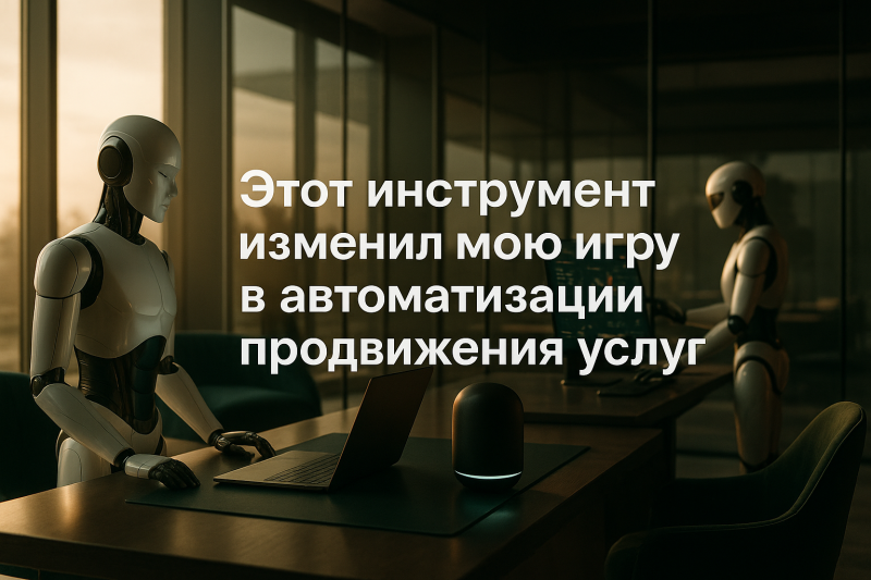 Этот инструмент изменил мою игру в автоматизации продвижения услуг