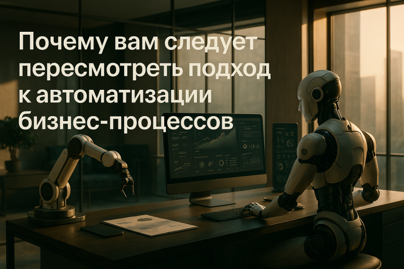 Почему вам следует пересмотреть подход к автоматизации бизнес-процессов