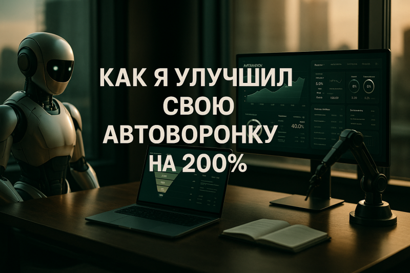Как я улучшил свою автоворонку на 200%