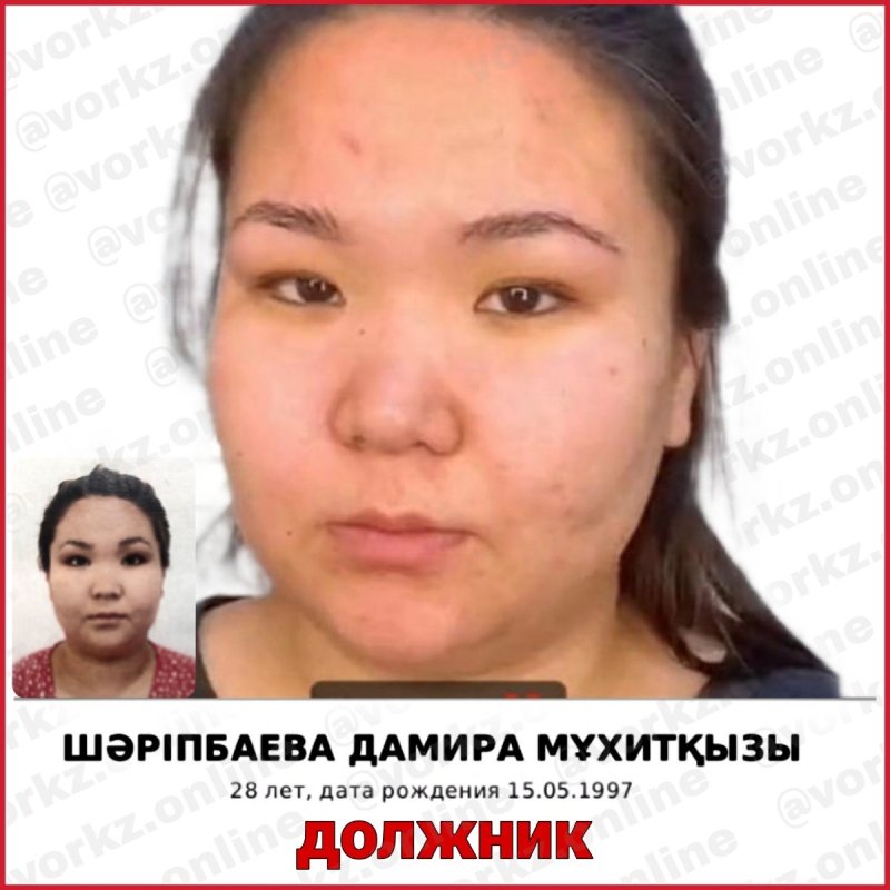 ШАРІПБАЕВА ДАМИРА ДОЛЖНИК