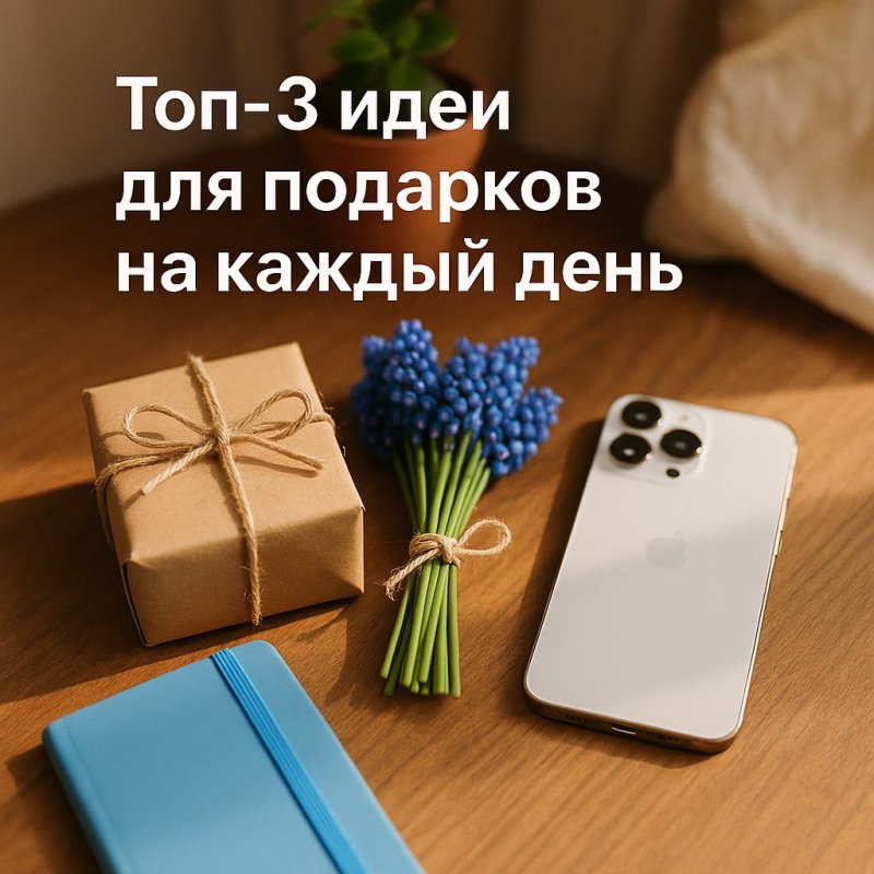 Топ-3 идеи для подарков на каждый день