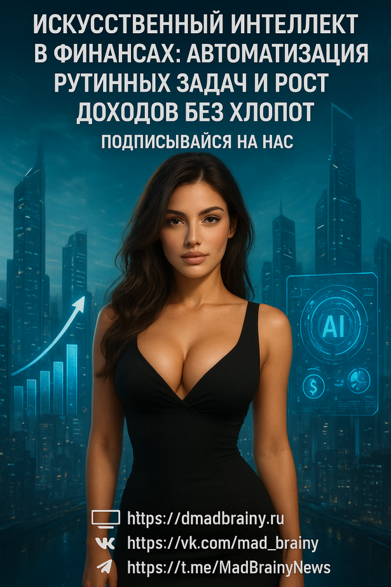 Автоматизация финансовых процессов с помощью искусственного интеллекта