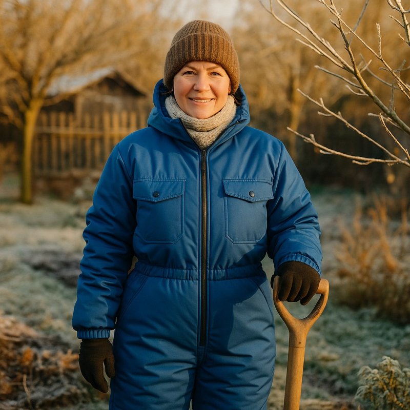 Зимний комбез для садовода
