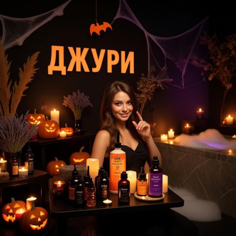 Хэллоуин со спа салоном Джури
