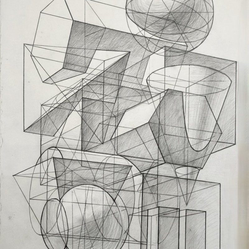 Композиция архитектурная для абитуриентов!