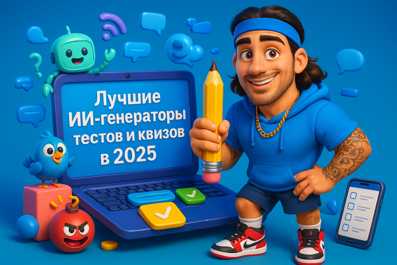 Генерация тестов и квизов с помощью AI