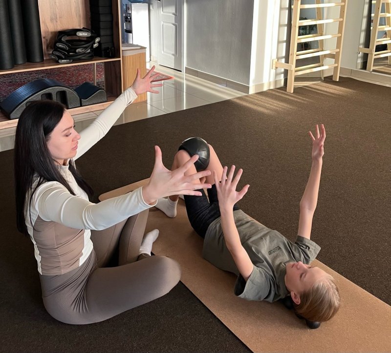 Пилатес для детей 👶🧒