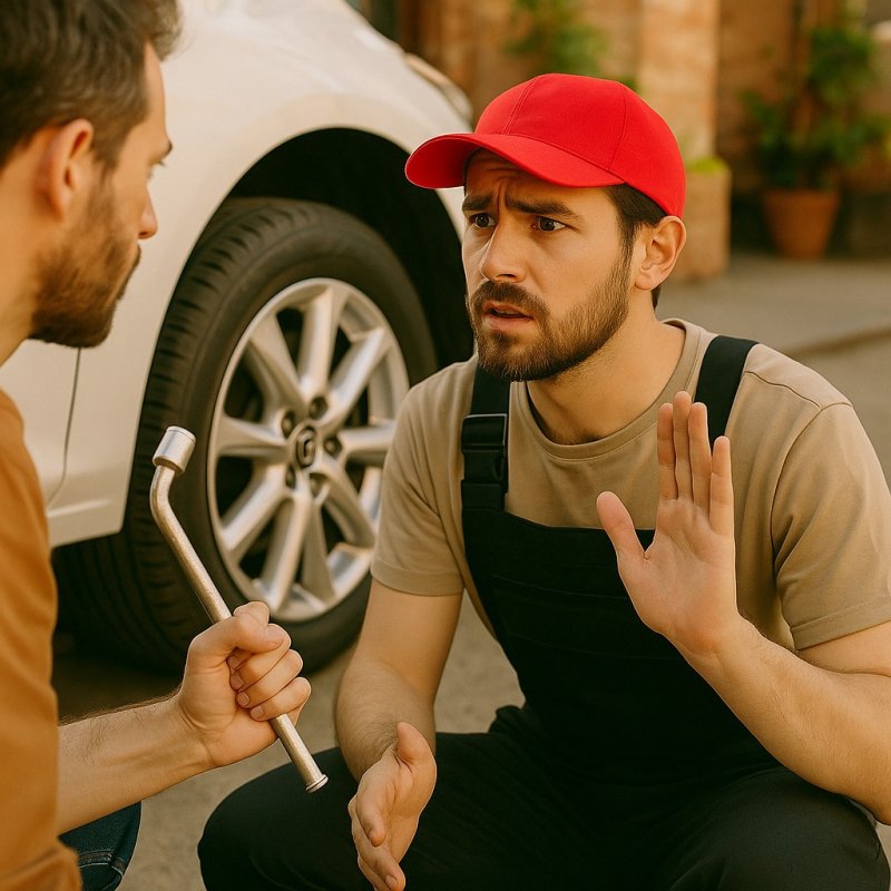 Нужен шиномонтаж? Не делайте это сами!