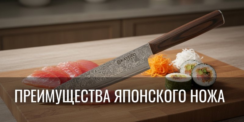 Ваша нарезка — всё ещё рутинна и не радует? 7 причин купить японский кухонный нож уже сегодня!