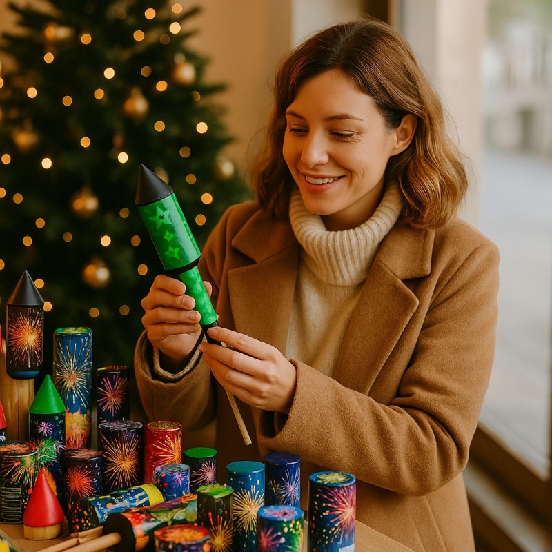 Как выбрать идеальные фейерверки для новогоднего праздника?