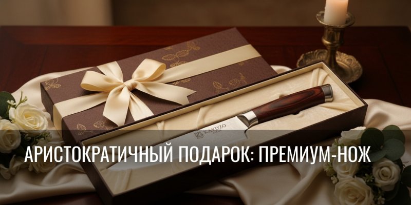 Даришь дорогой подарок, а человек не впечатлён? 7 причин выбрать подарочный японский нож — реально лучший вариант для мужчины, у которого уже всё есть!
