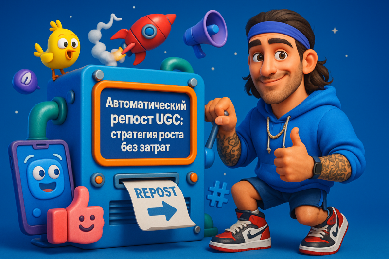 Growth‑hacking: автоматический репост UGC на сайте