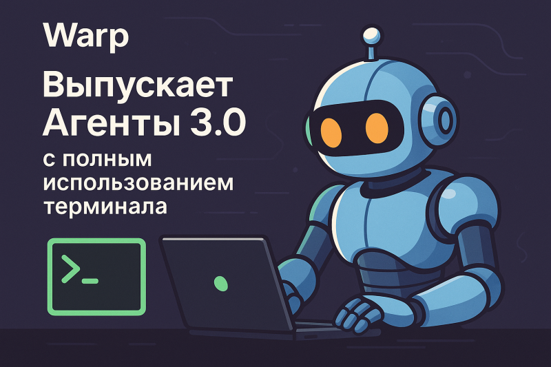 Warp запускает Agents 3.0: terminal теперь по-настоящему ваш!