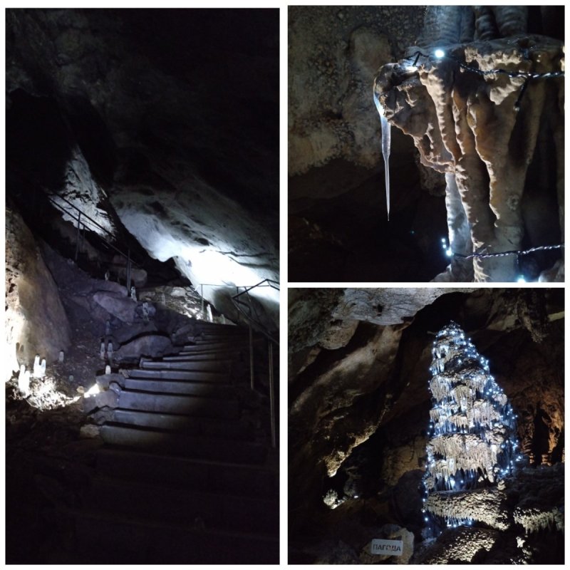 В БОРОДИНСКОЙ ПЕЩЕРЕ С КАЖДЫМ ДНЁМ ВСЁ КРАСИВЕЕ И ВЕСЕЛЕЕ... ☺️🎄