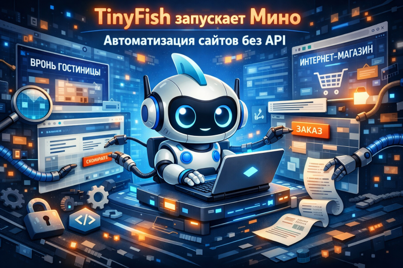Маленькая рыба против больших акул: Mino автоматизирует сайты без API!