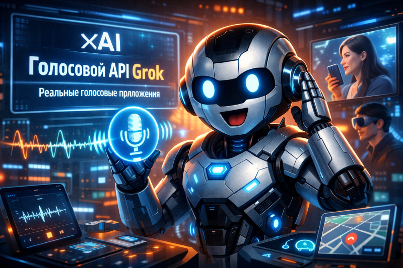 Забудь о текстах: xAI запускает голосового агента Grok для реального времени!