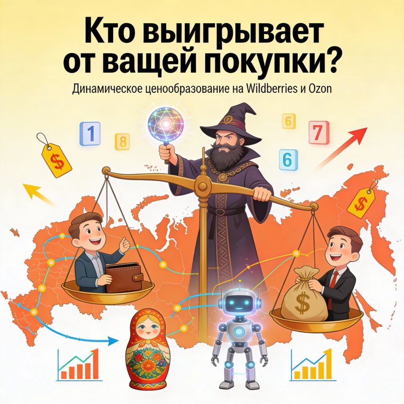 Разбор: Опасность "магии" ИИ в динамическом ценообразовании на маркетплейсах