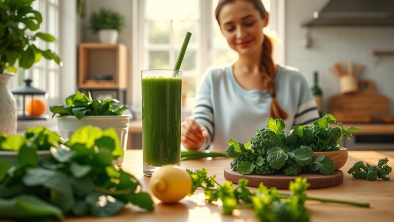 Польза зеленых коктейлей: Рецепты смузи с хлорофиллом и суперфудами для ощелачивания и красоты организма!