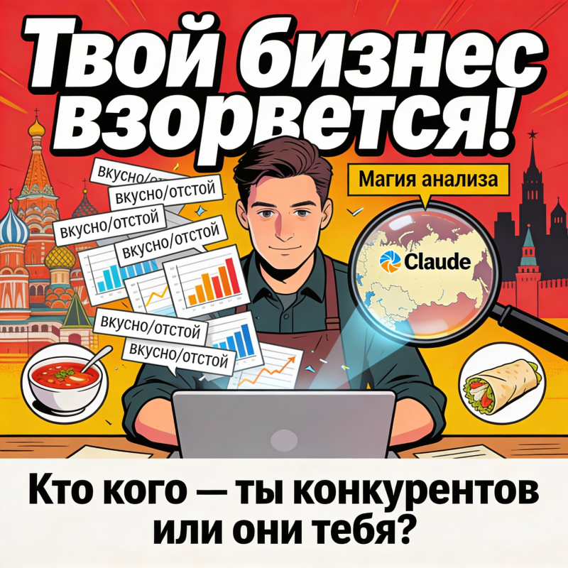 Кейс: Анализ отзывов в Google Maps через LLM-модуль Make с помощью Claude