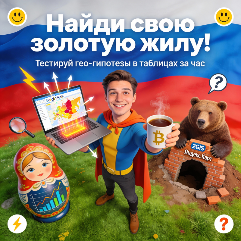 Тестирование: Как Google Sheets используется для быстрой проверки Гео-гипотез