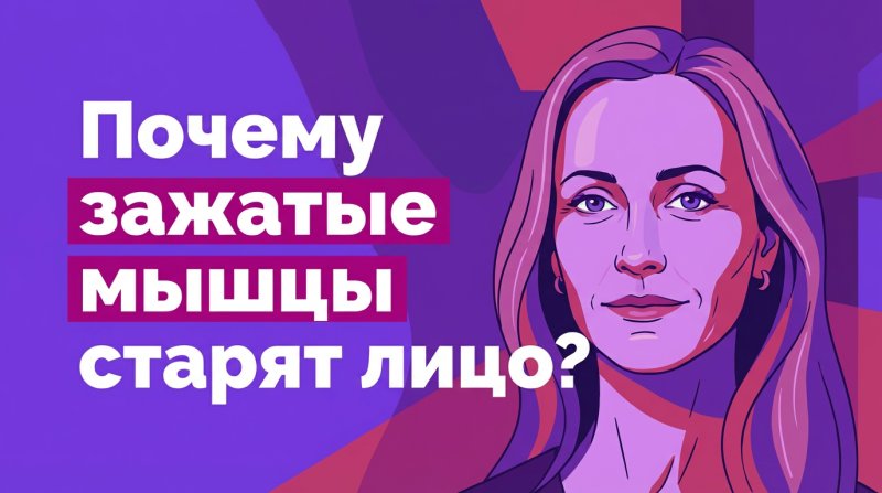 Почему ваше лицо стареет быстрее, чем паспорт: удивительное влияние мышечного напряжения