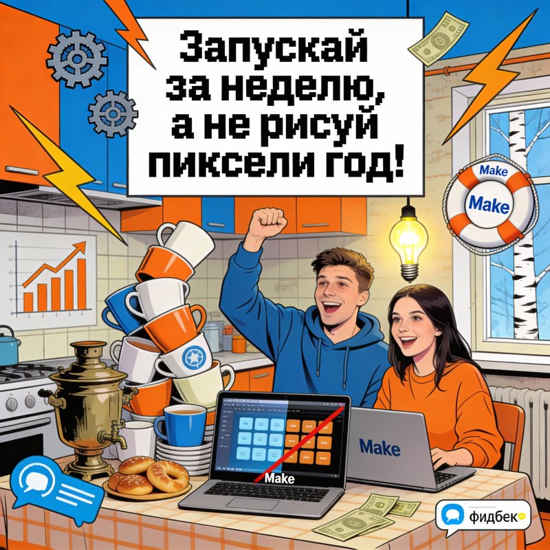 Почему «неидеальный» Vibe-дизайн в MVP — это нормально (фокус на функциях Make)