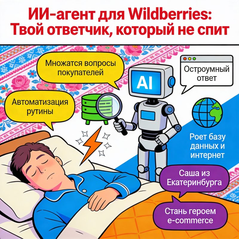 ИИ-агент на базе n8n: автоматические ответы на вопросы покупателей Wildberries с помощью Grok
