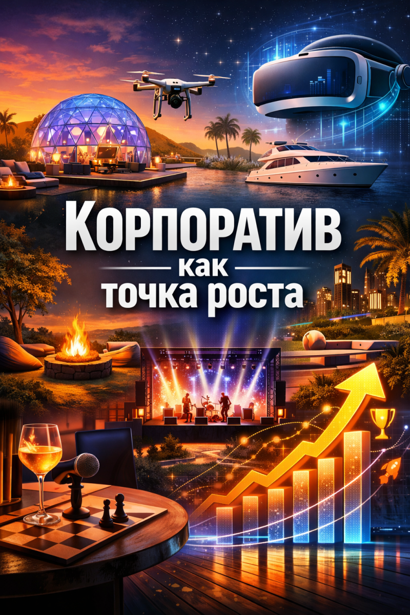 Тренды корпоративов 2026: какие форматы мероприятий выбирают лучшие компании и как их реализует IQ Manager