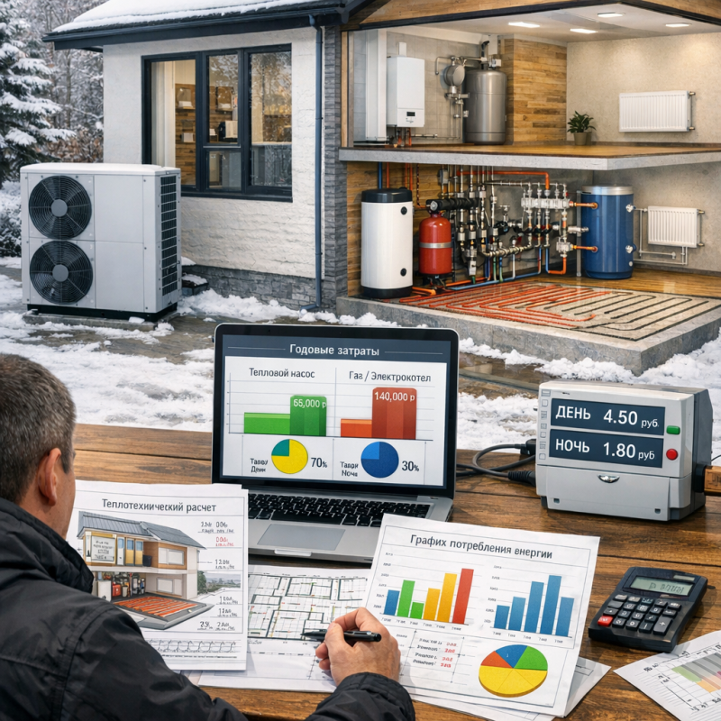 Тепловой насос для отопления: когда окупается
