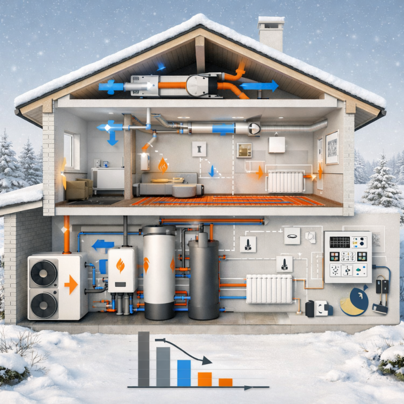 Энергоэффективное отопление: 7 технологий