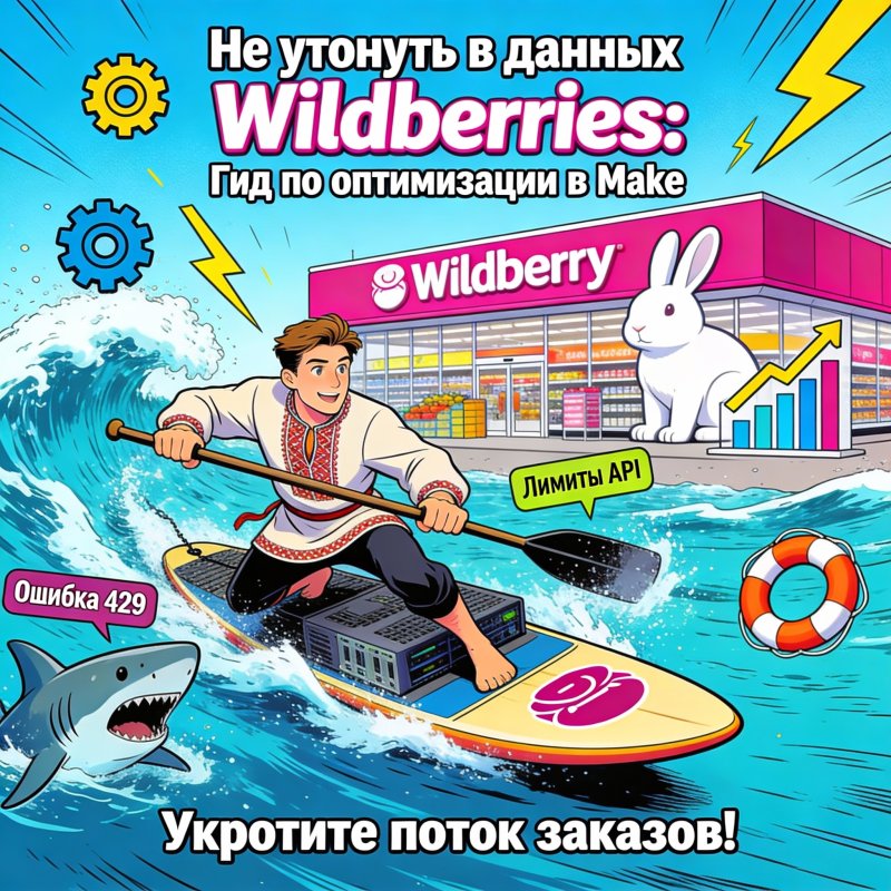 Работа с большими массивами: как оптимизировать запросы в Make для Wildberries