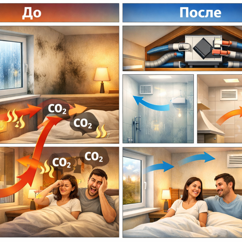 5 признаков, что вашему дому нужна приточная вентиляция