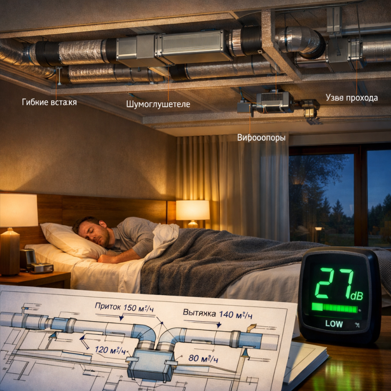 Бесшумная вентиляция: как добиться тишины
