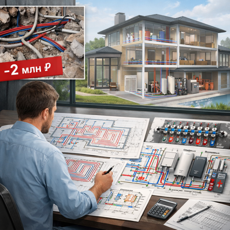 Кейс: Дом 2000 м²: как проект спас от ошибок на 2 млн рублей
