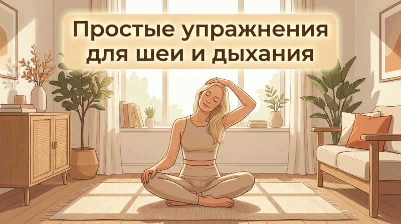 Как освободить голову от тумана: 10 минут дыхательных упражнений для ясности мышления и здоровья шеи