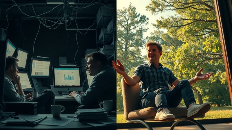 Как избежать выгорания с помощью автоматизации: баланс работа-жизнь и личные истории успеха с ИИ