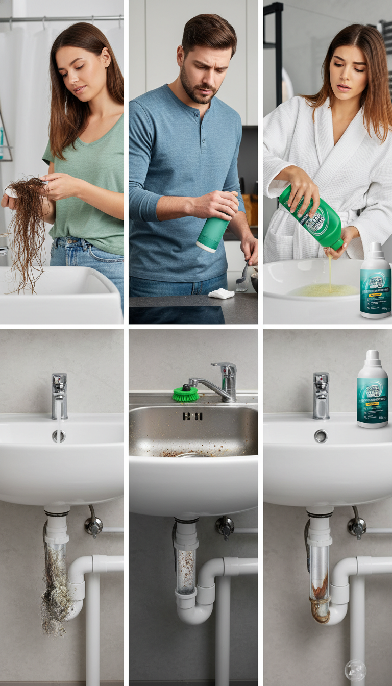 Почему засоры возвращаются: 3 ошибки в уходе за трубами