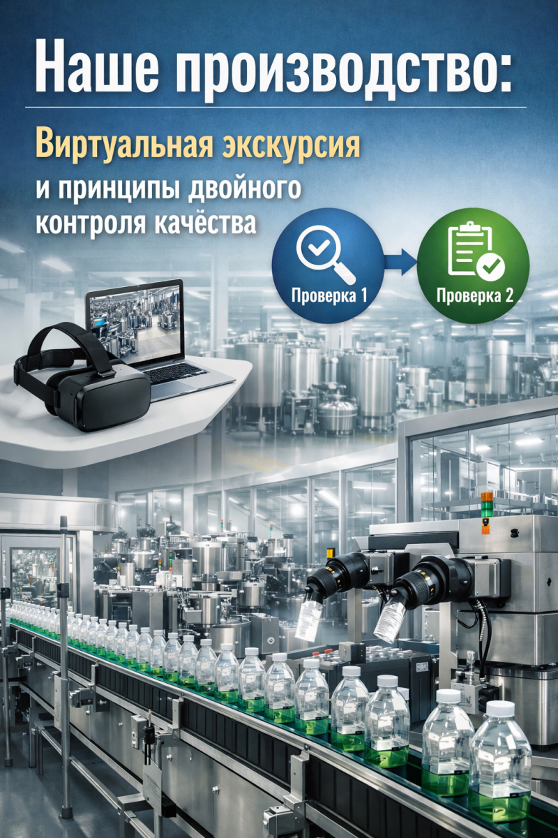 Наше производство: Виртуальная экскурсия и принципы двойного контроля качества