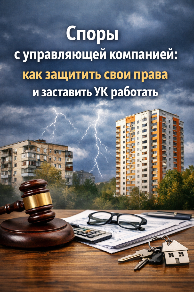 Споры с управляющей компанией: как защитить свои права и заставить УК работать